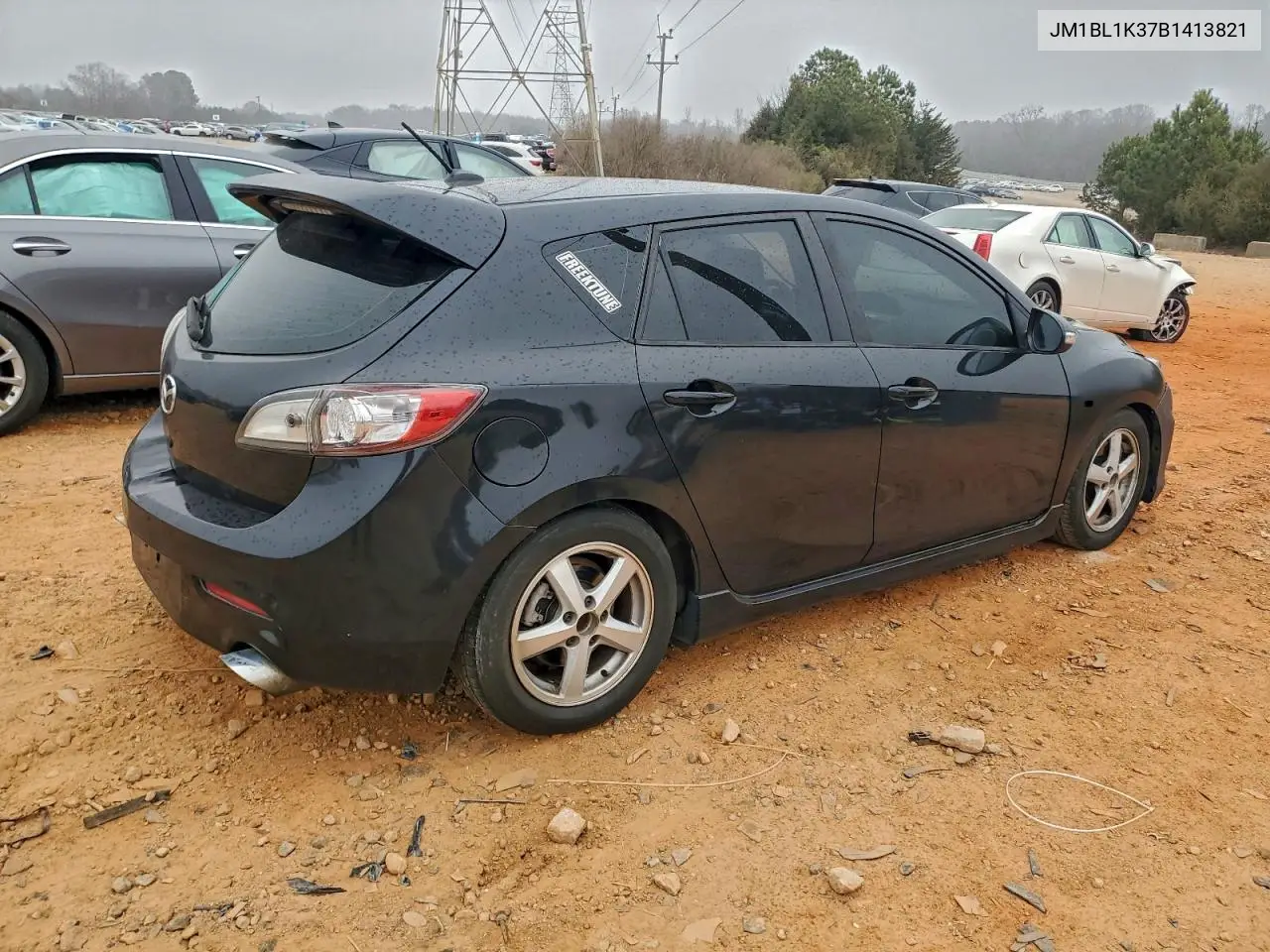 JM1BL1K37B1413821 2011 Mazda Speed 3