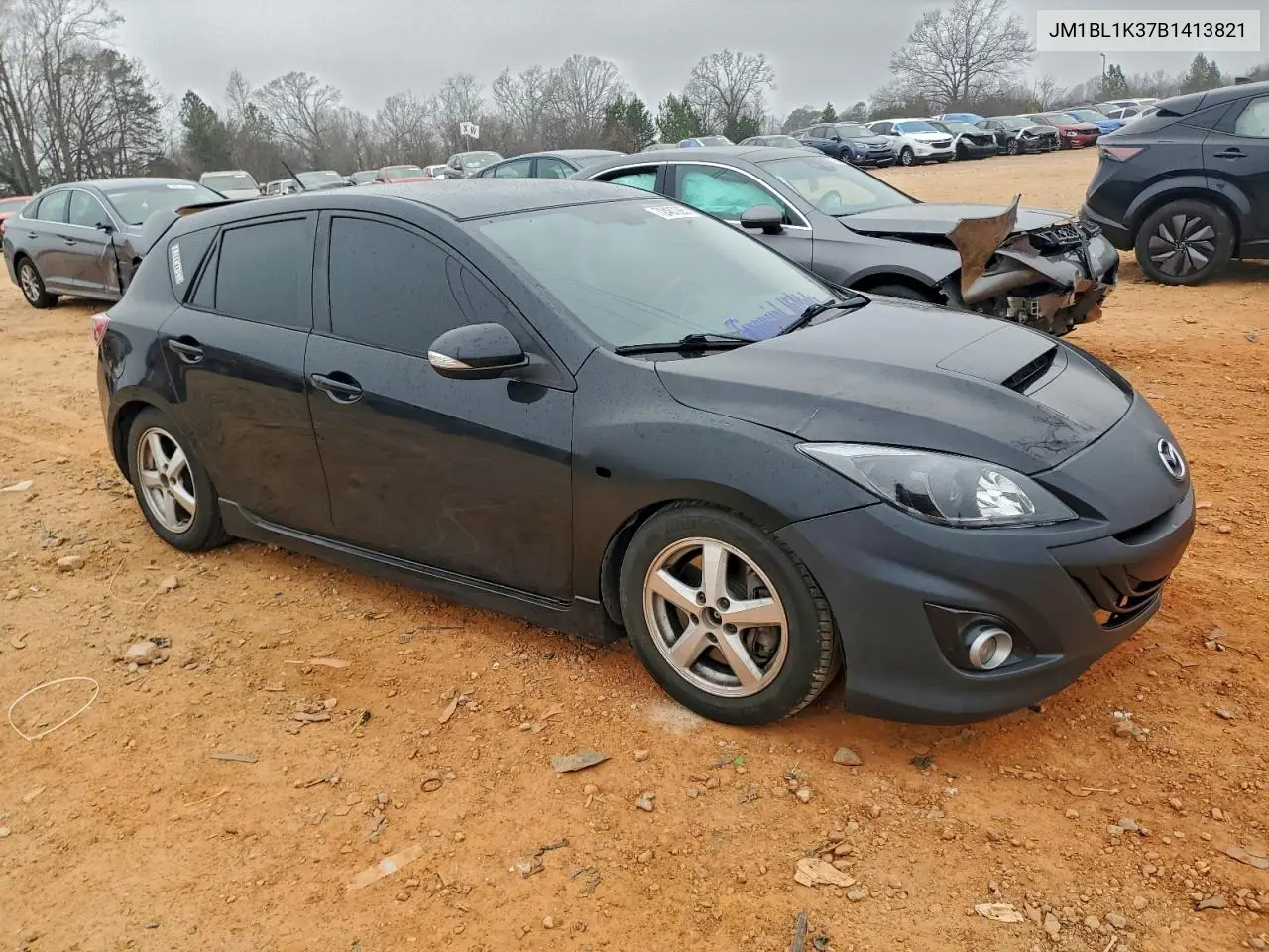 JM1BL1K37B1413821 2011 Mazda Speed 3