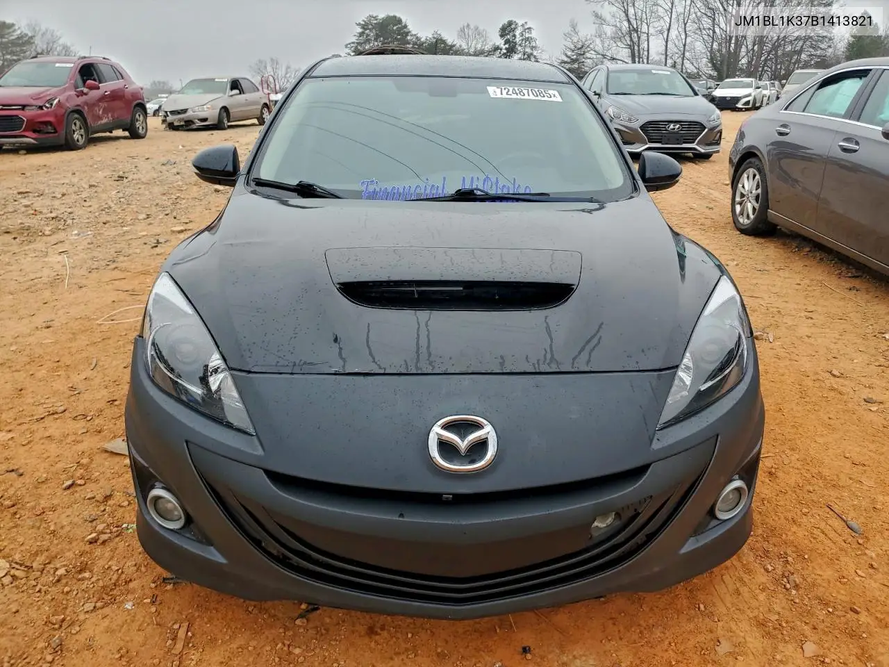 JM1BL1K37B1413821 2011 Mazda Speed 3