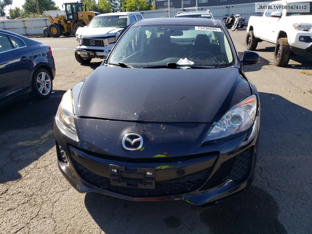 JM1BL1VF0B1474112 2011 Mazda 3 I