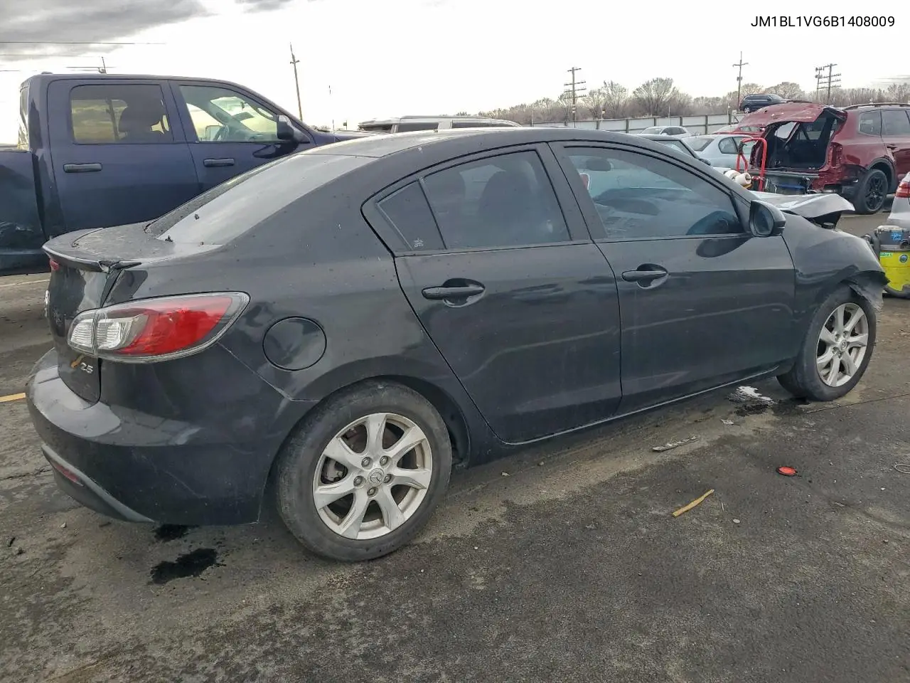 JM1BL1VG6B1408009 2011 Mazda 3 I