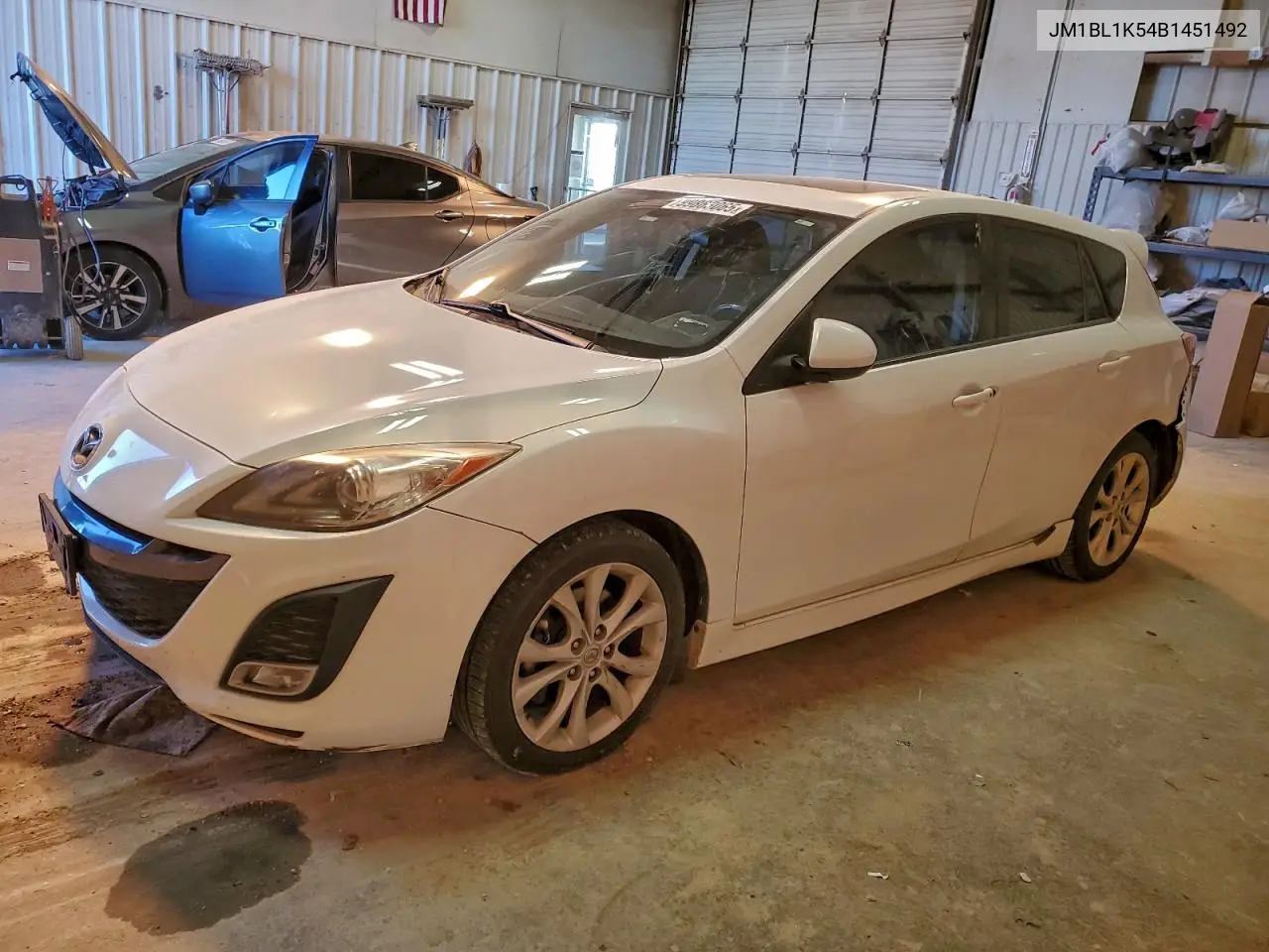 JM1BL1K54B1451492 2011 Mazda 3 S