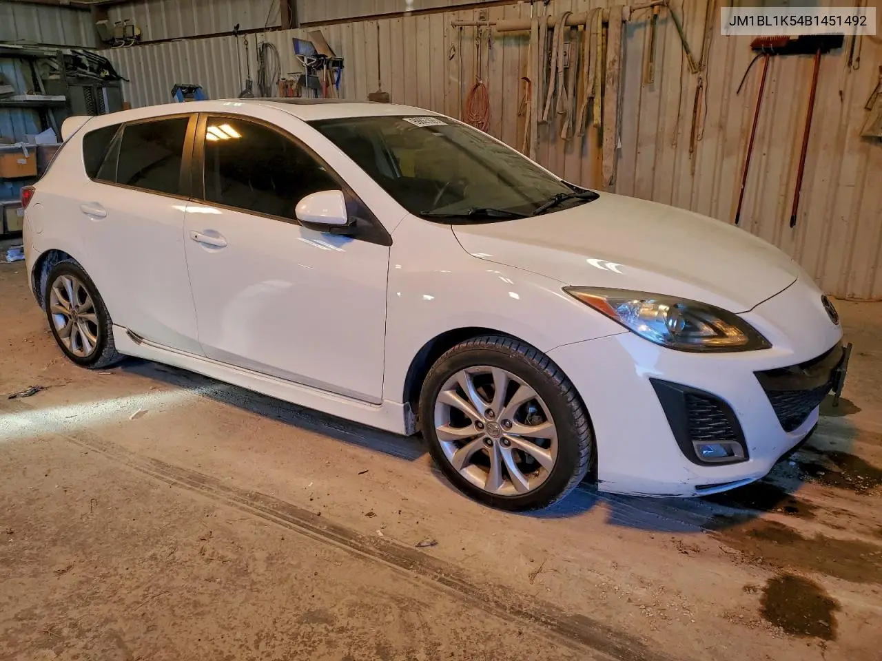 JM1BL1K54B1451492 2011 Mazda 3 S