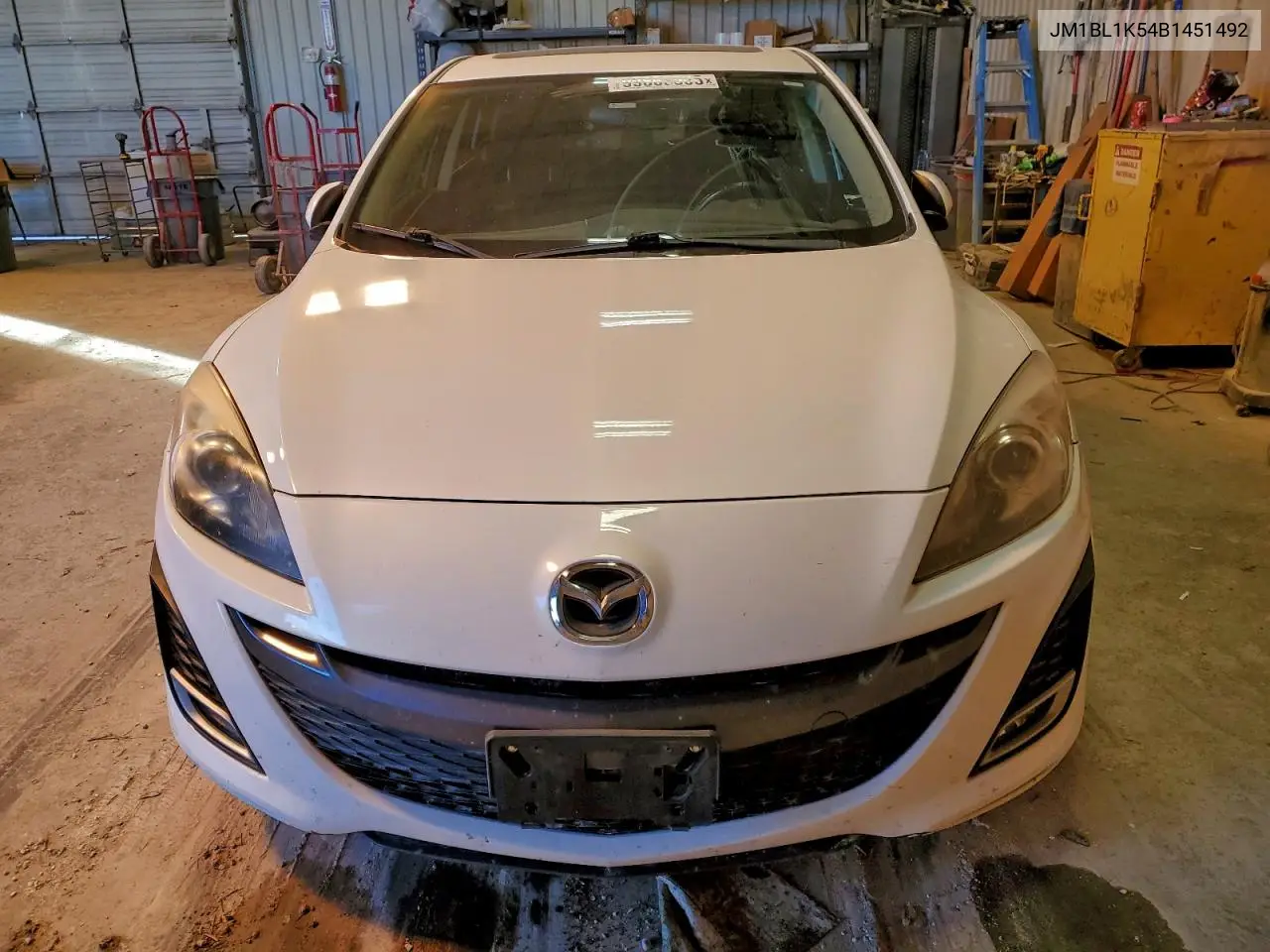 JM1BL1K54B1451492 2011 Mazda 3 S