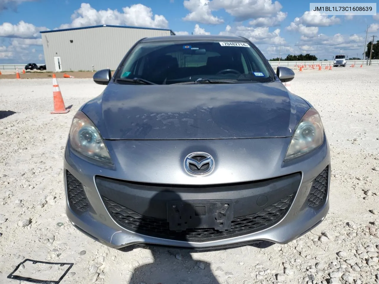 2012 Mazda 3 I VIN: JM1BL1L73C1608639 Lot: 70482714