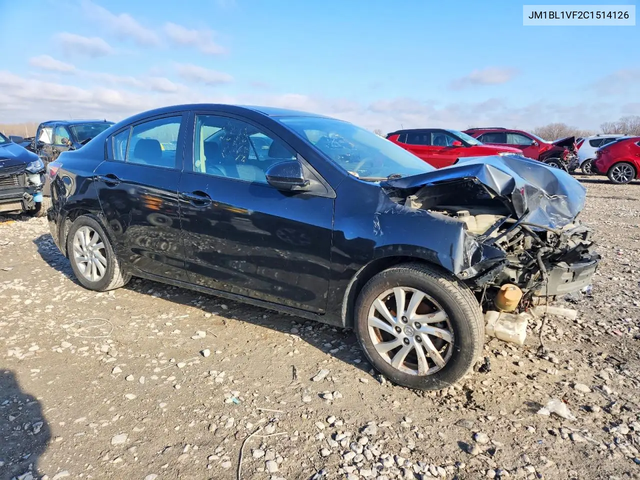 JM1BL1VF2C1514126 2012 Mazda 3 I