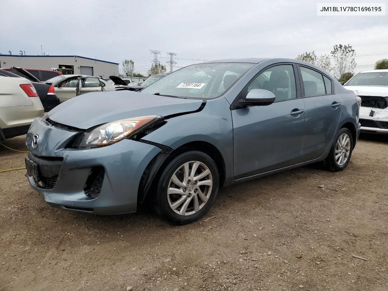 JM1BL1V78C1696195 2012 Mazda 3 I