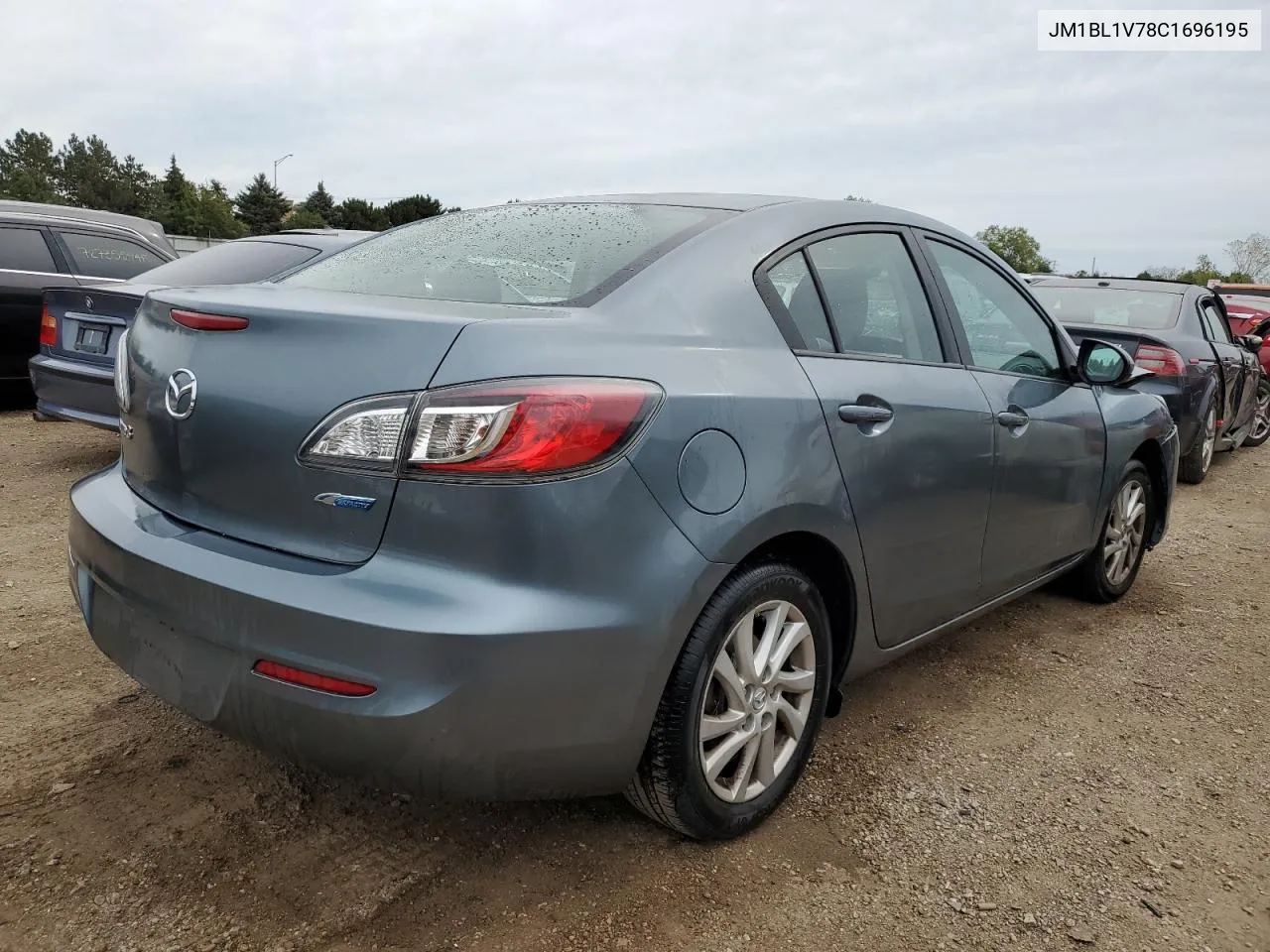 2012 Mazda 3 I VIN: JM1BL1V78C1696195 Lot: 72991164