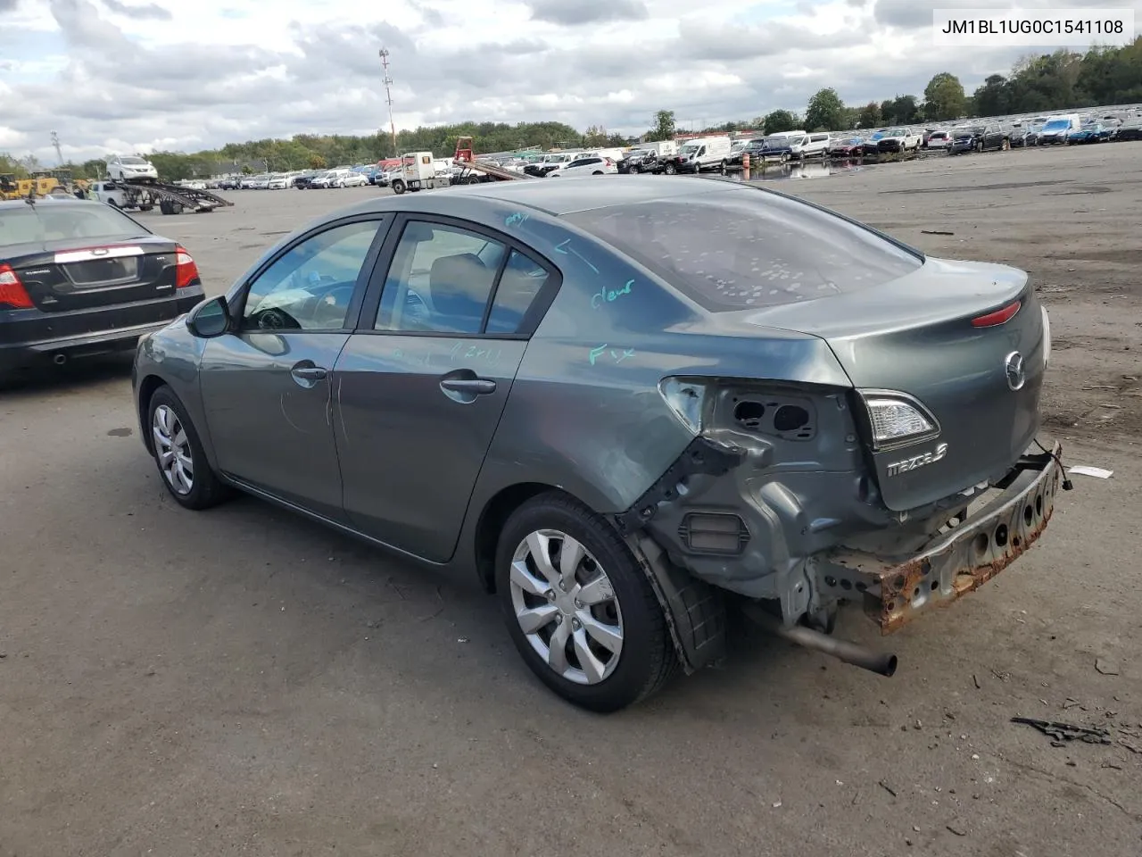 JM1BL1UG0C1541108 2012 Mazda 3 I