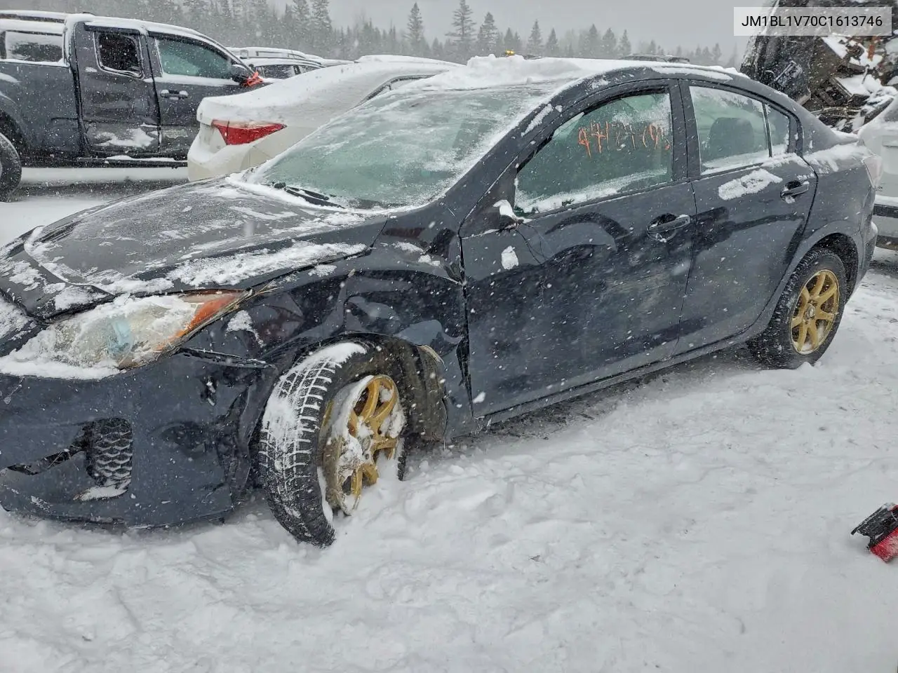 JM1BL1V70C1613746 2012 Mazda 3 I