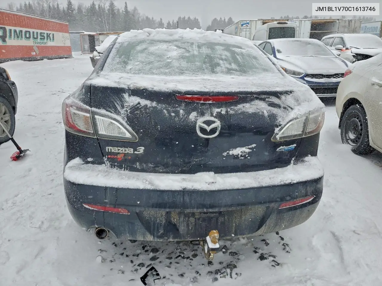JM1BL1V70C1613746 2012 Mazda 3 I