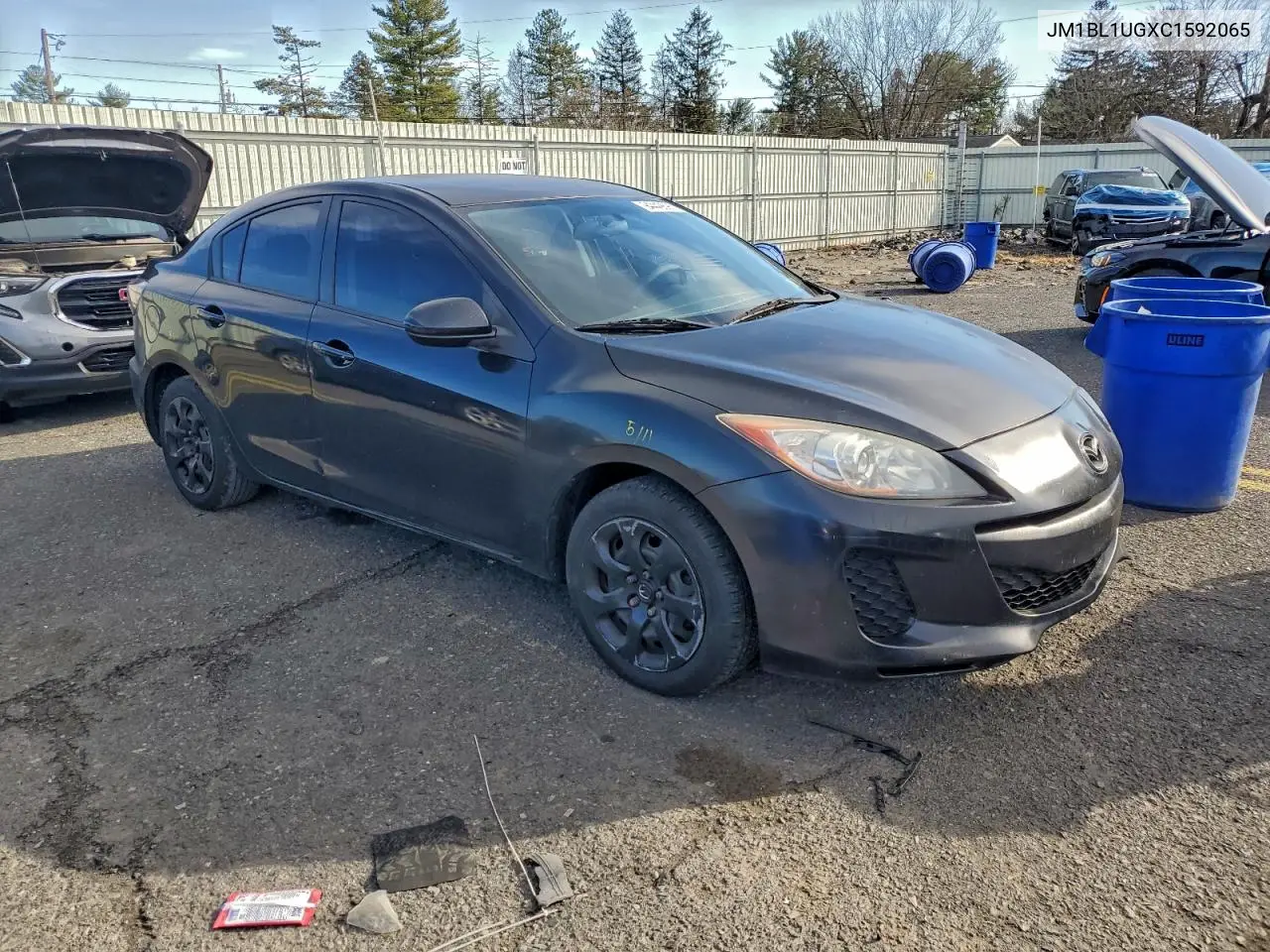 JM1BL1UGXC1592065 2012 Mazda 3 I