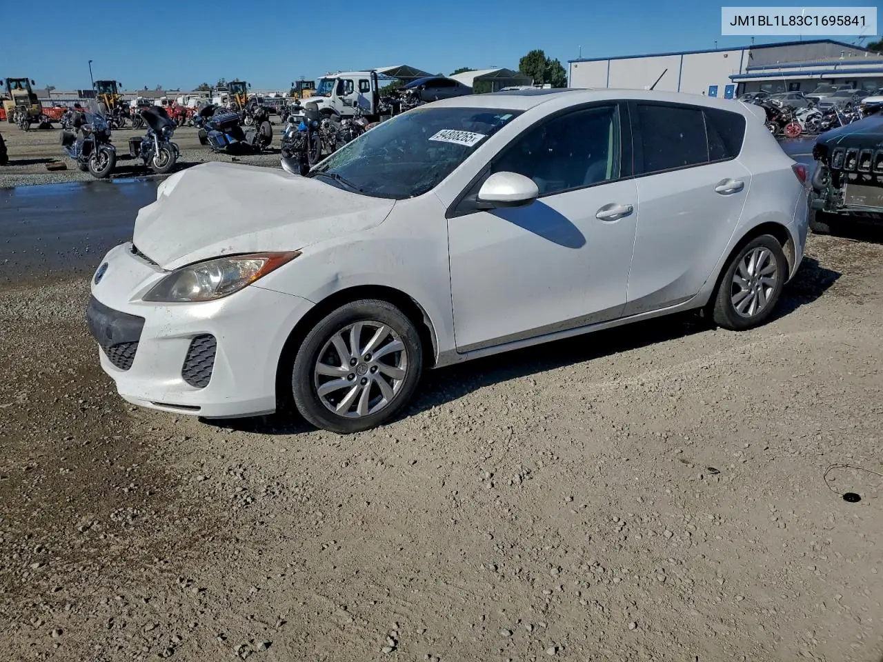 JM1BL1L83C1695841 2012 Mazda 3 I