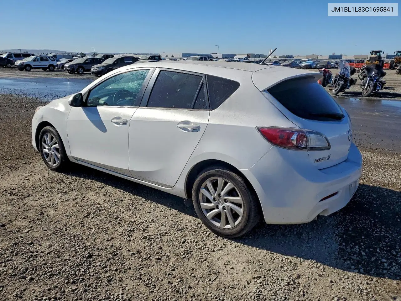 JM1BL1L83C1695841 2012 Mazda 3 I