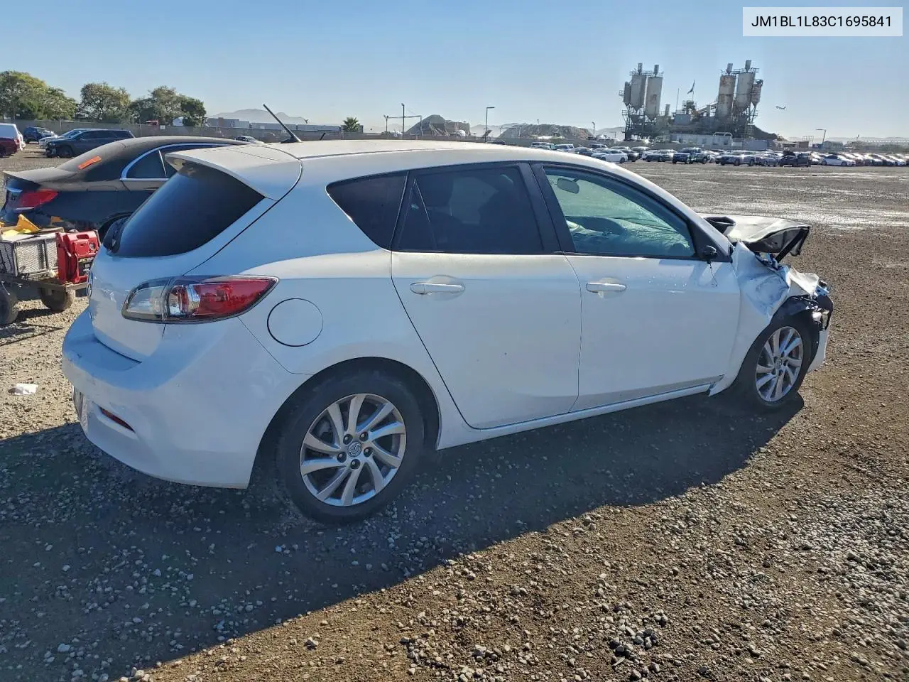 JM1BL1L83C1695841 2012 Mazda 3 I