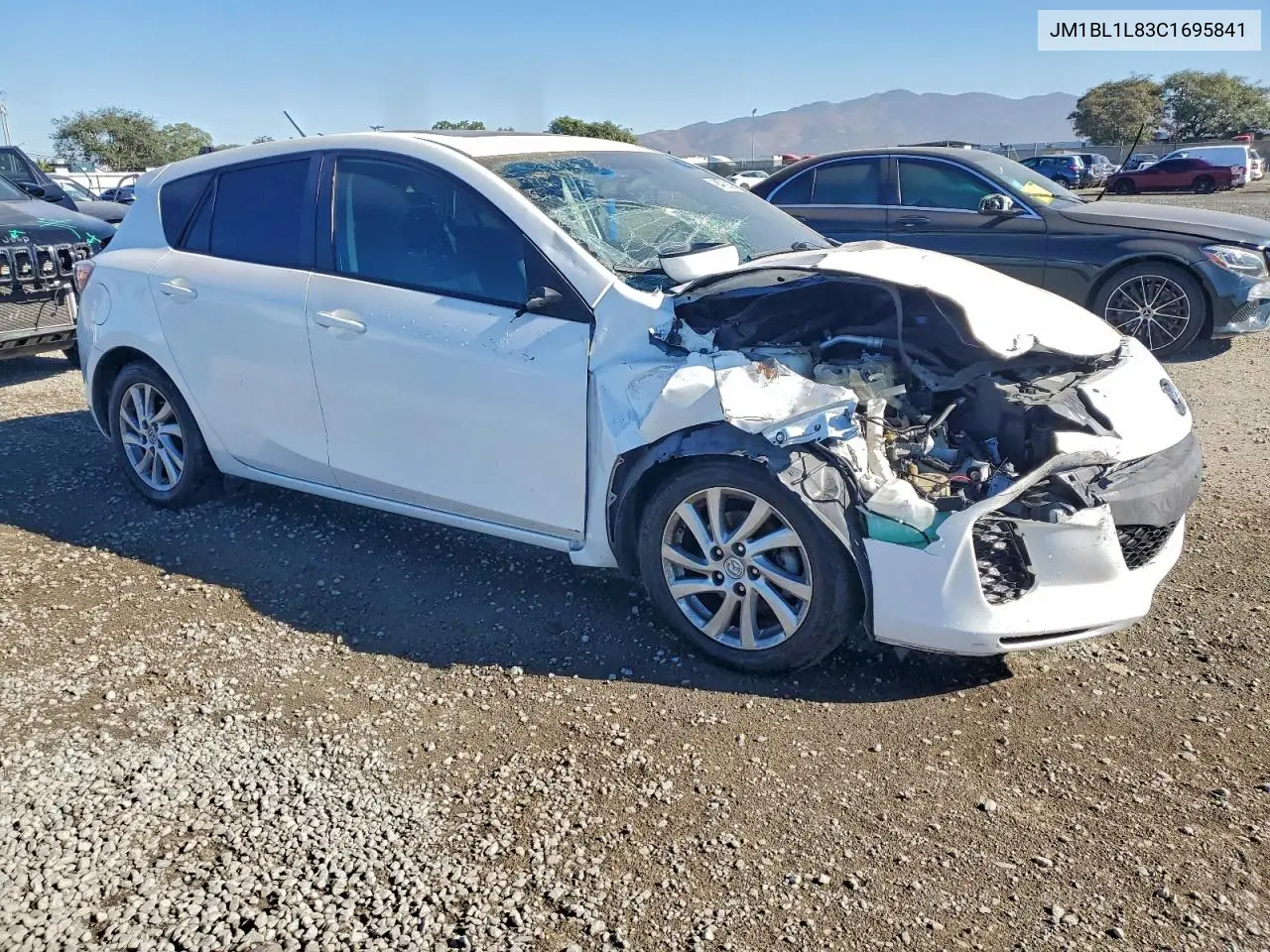JM1BL1L83C1695841 2012 Mazda 3 I