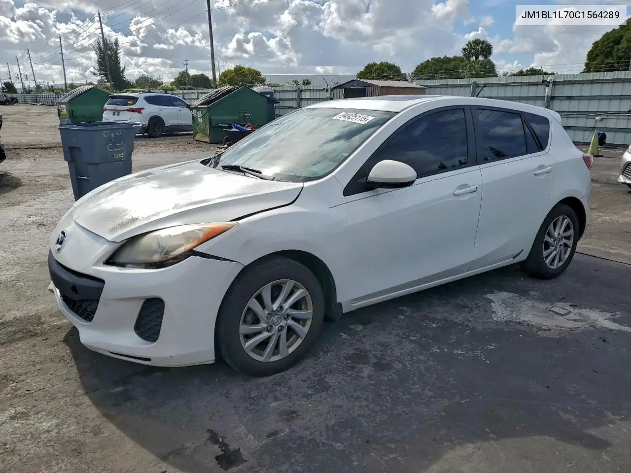 JM1BL1L70C1564289 2012 Mazda 3 I