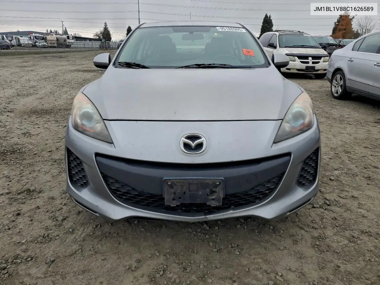 JM1BL1V88C1626589 2012 Mazda 3 I
