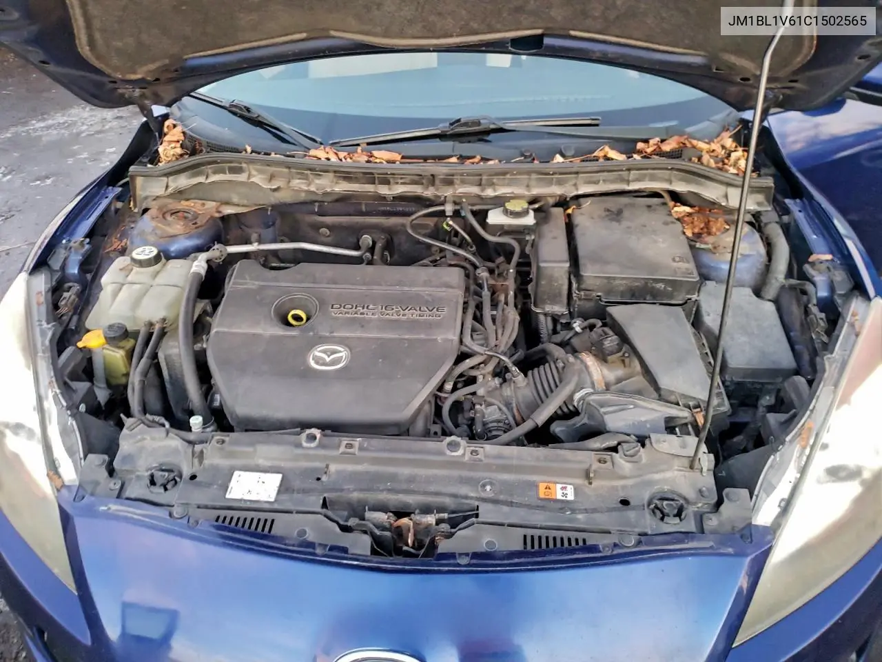 JM1BL1V61C1502565 2012 Mazda 3 S