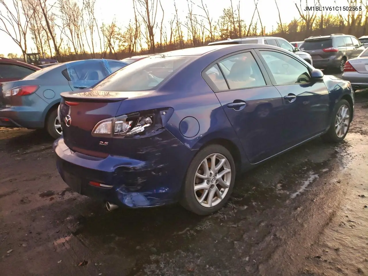 JM1BL1V61C1502565 2012 Mazda 3 S