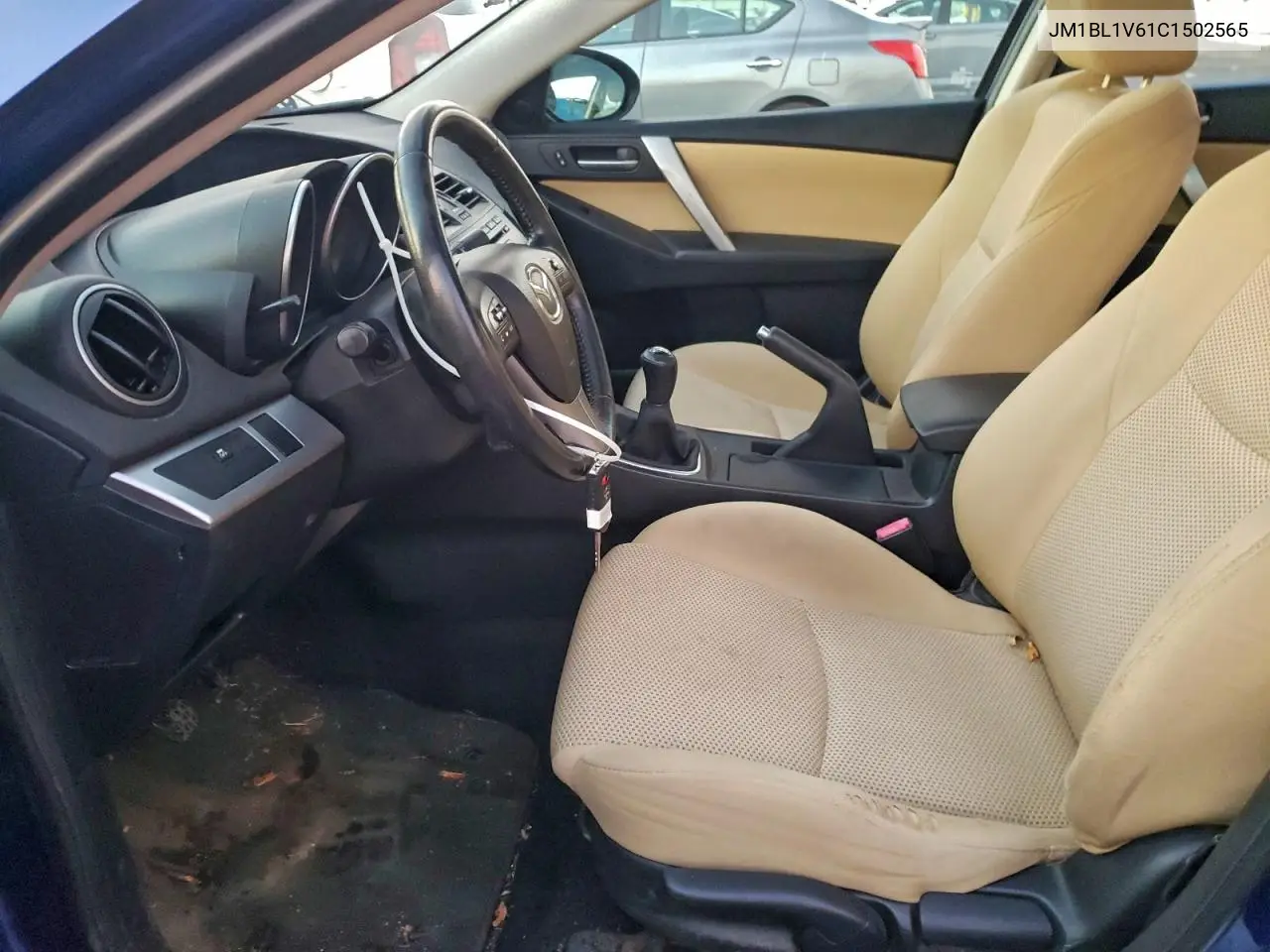 JM1BL1V61C1502565 2012 Mazda 3 S