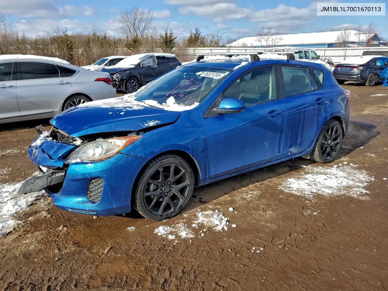 JM1BL1L70C1670113 2012 Mazda 3 I