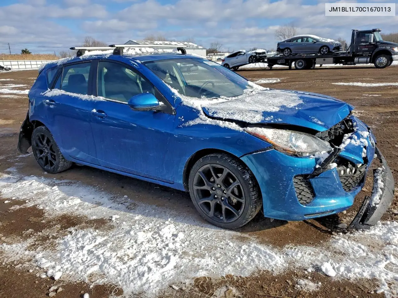 JM1BL1L70C1670113 2012 Mazda 3 I