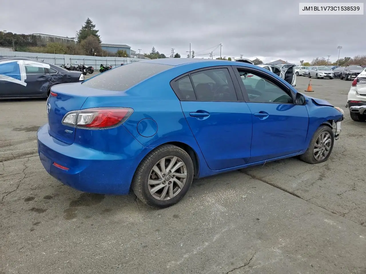 JM1BL1V73C1538539 2012 Mazda 3 I
