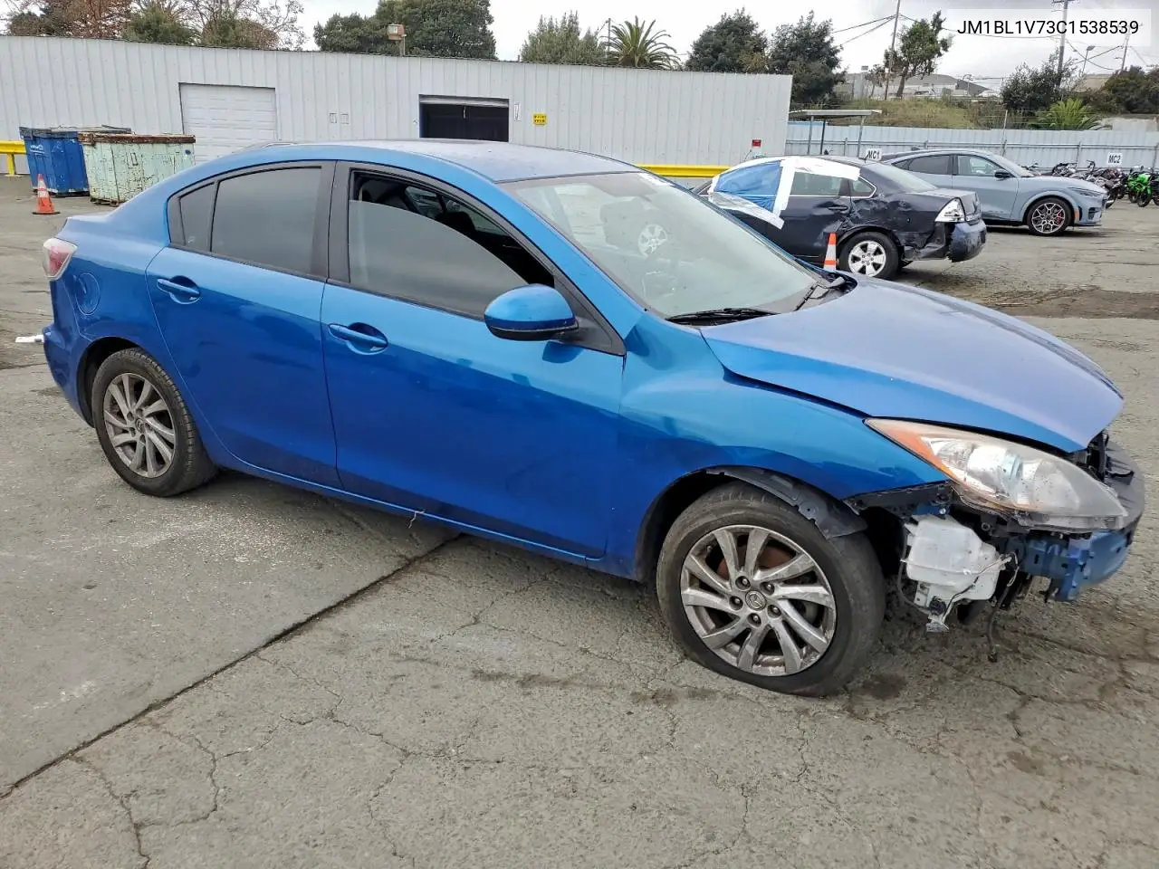 JM1BL1V73C1538539 2012 Mazda 3 I