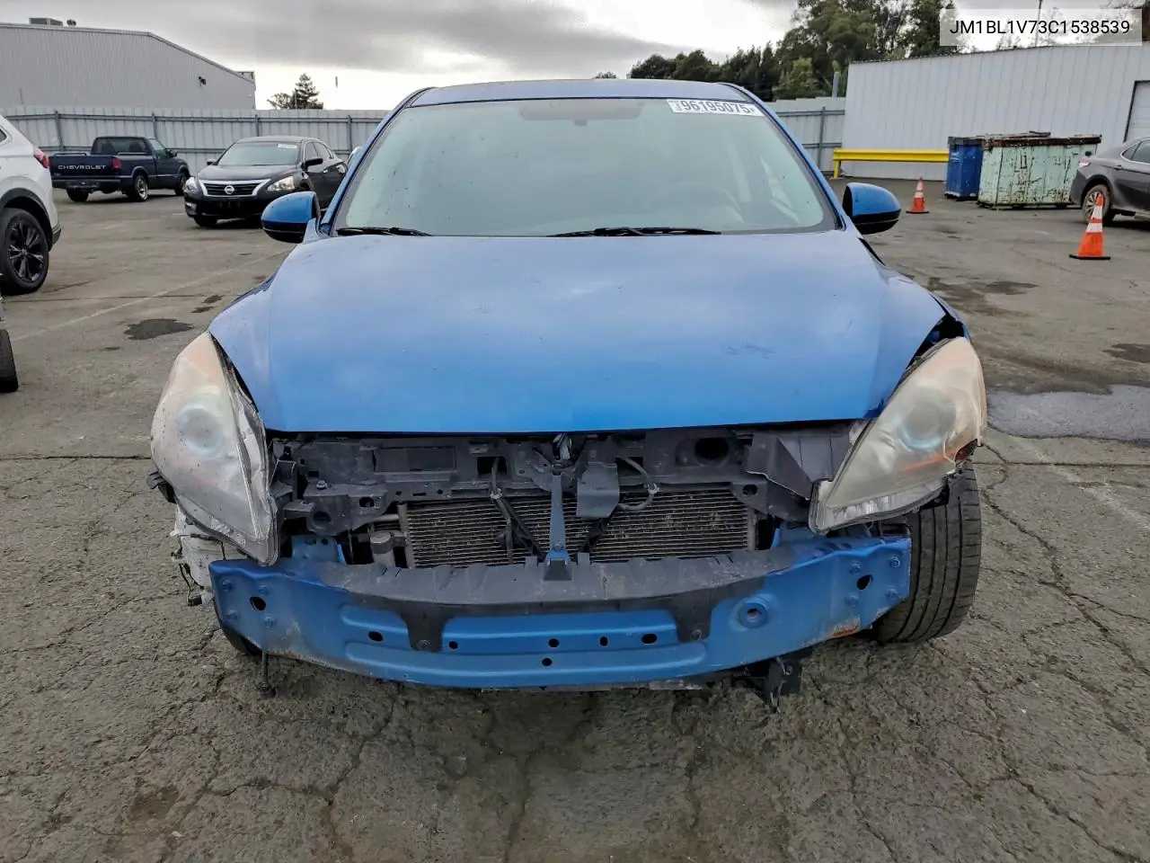 JM1BL1V73C1538539 2012 Mazda 3 I