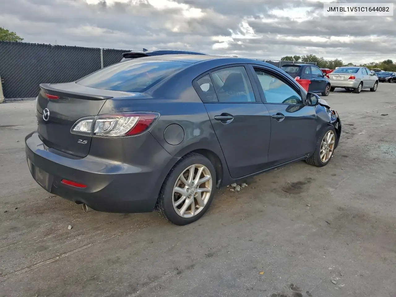 JM1BL1V51C1644082 2012 Mazda 3 S