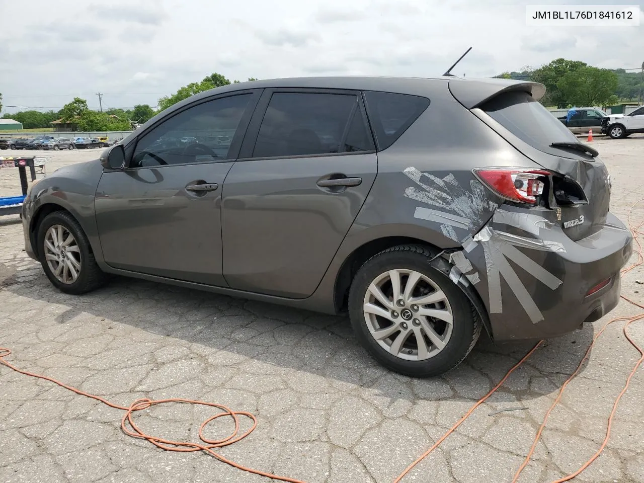 2013 Mazda 3 I VIN: JM1BL1L76D1841612 Lot: 53675814