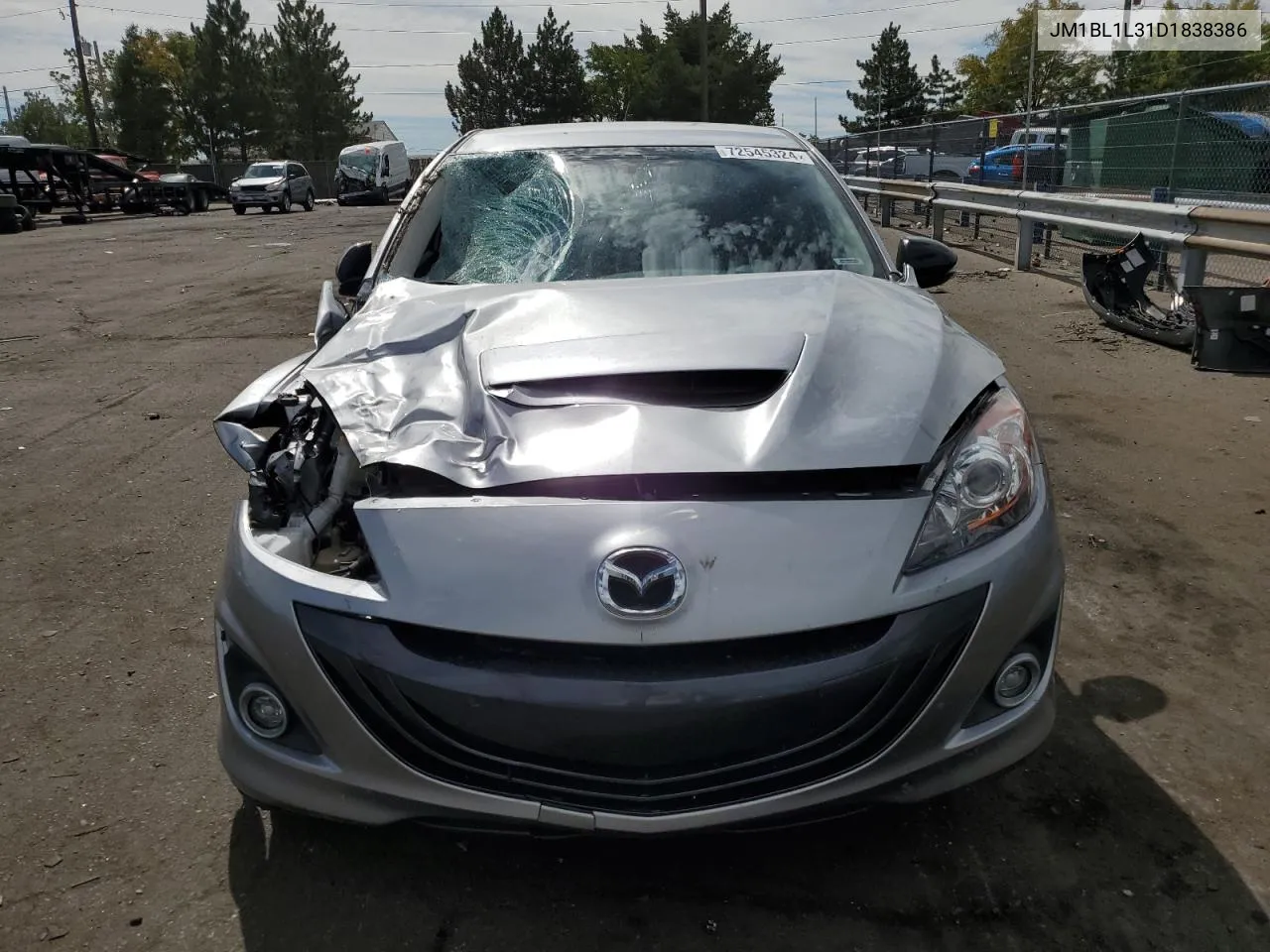 JM1BL1L31D1838386 2013 Mazda Speed 3