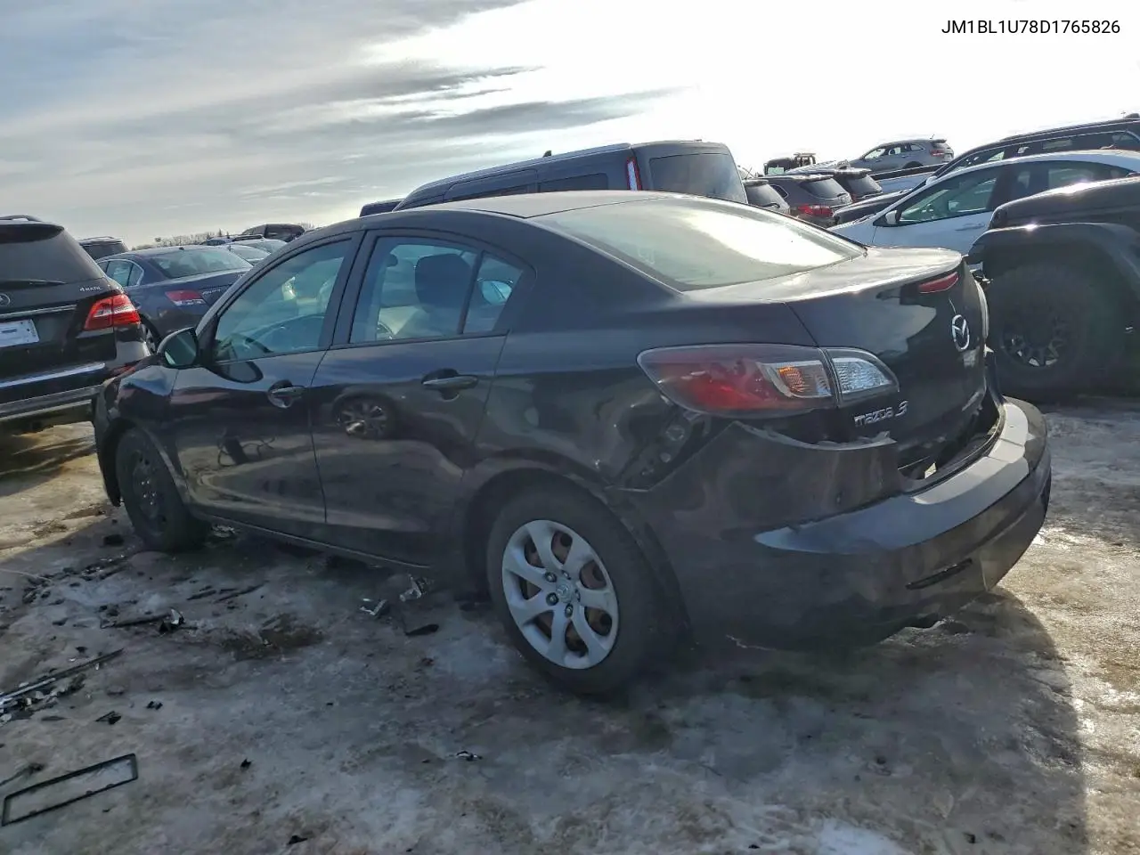 JM1BL1U78D1765826 2013 Mazda 3 I