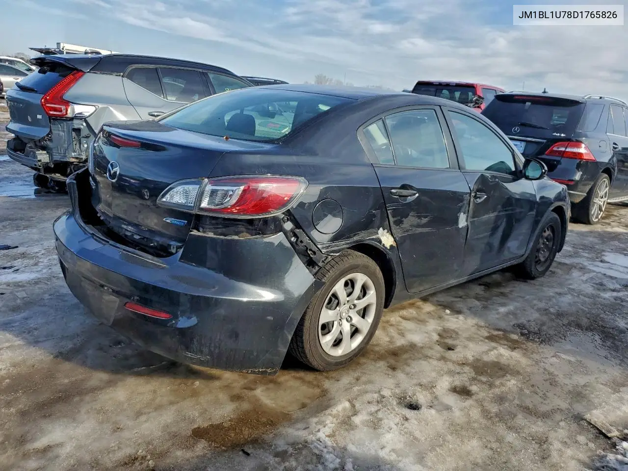 JM1BL1U78D1765826 2013 Mazda 3 I