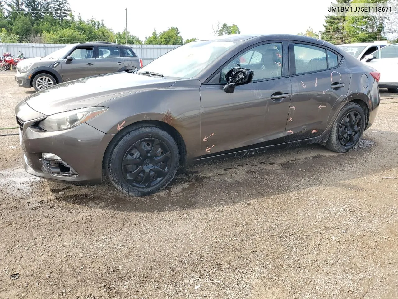 JM1BM1U75E1118671 2014 Mazda 3 Sport