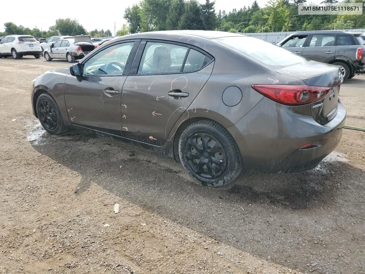 JM1BM1U75E1118671 2014 Mazda 3 Sport