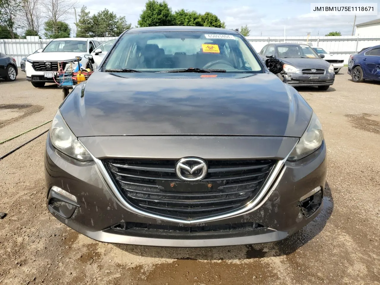 JM1BM1U75E1118671 2014 Mazda 3 Sport