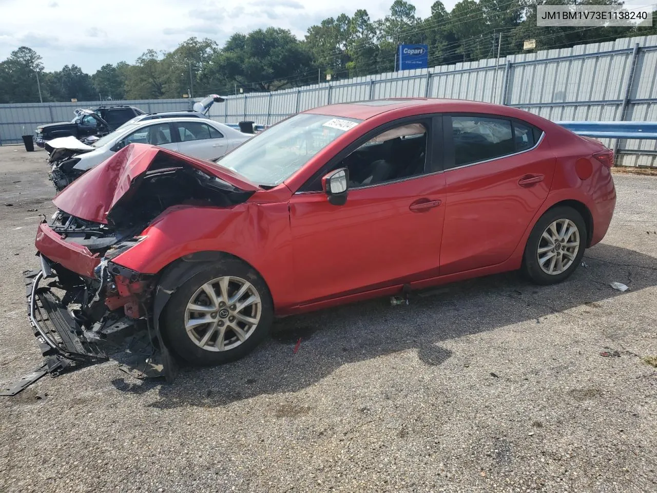 JM1BM1V73E1138240 2014 Mazda 3 Touring