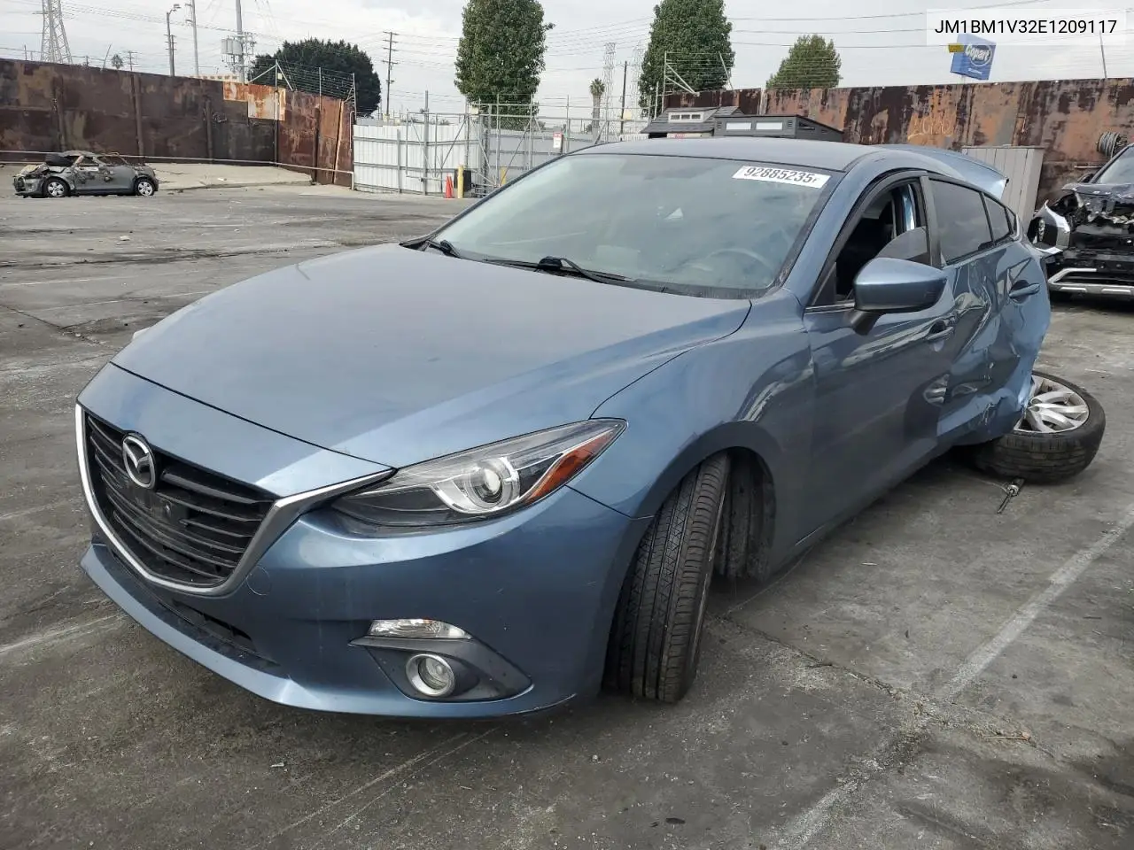 JM1BM1V32E1209117 2014 Mazda 3 Touring