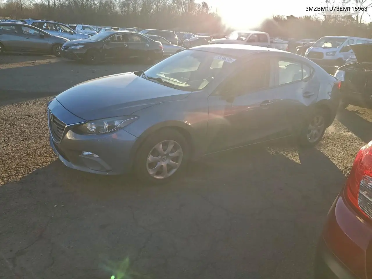 3MZBM1U73EM115963 2014 Mazda 3 Sport