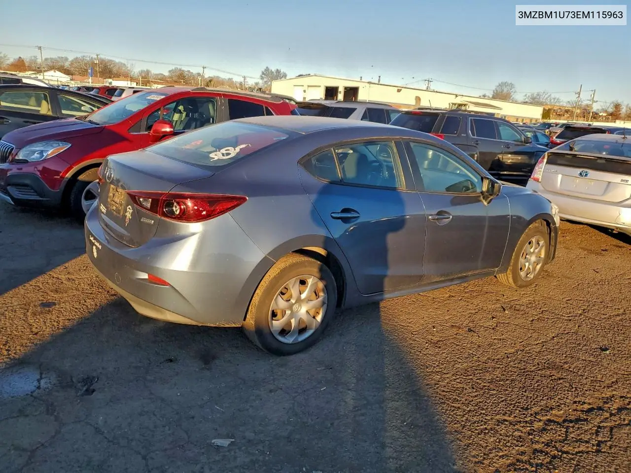 3MZBM1U73EM115963 2014 Mazda 3 Sport