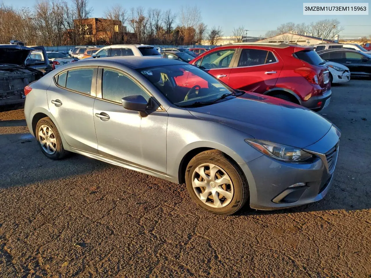 3MZBM1U73EM115963 2014 Mazda 3 Sport