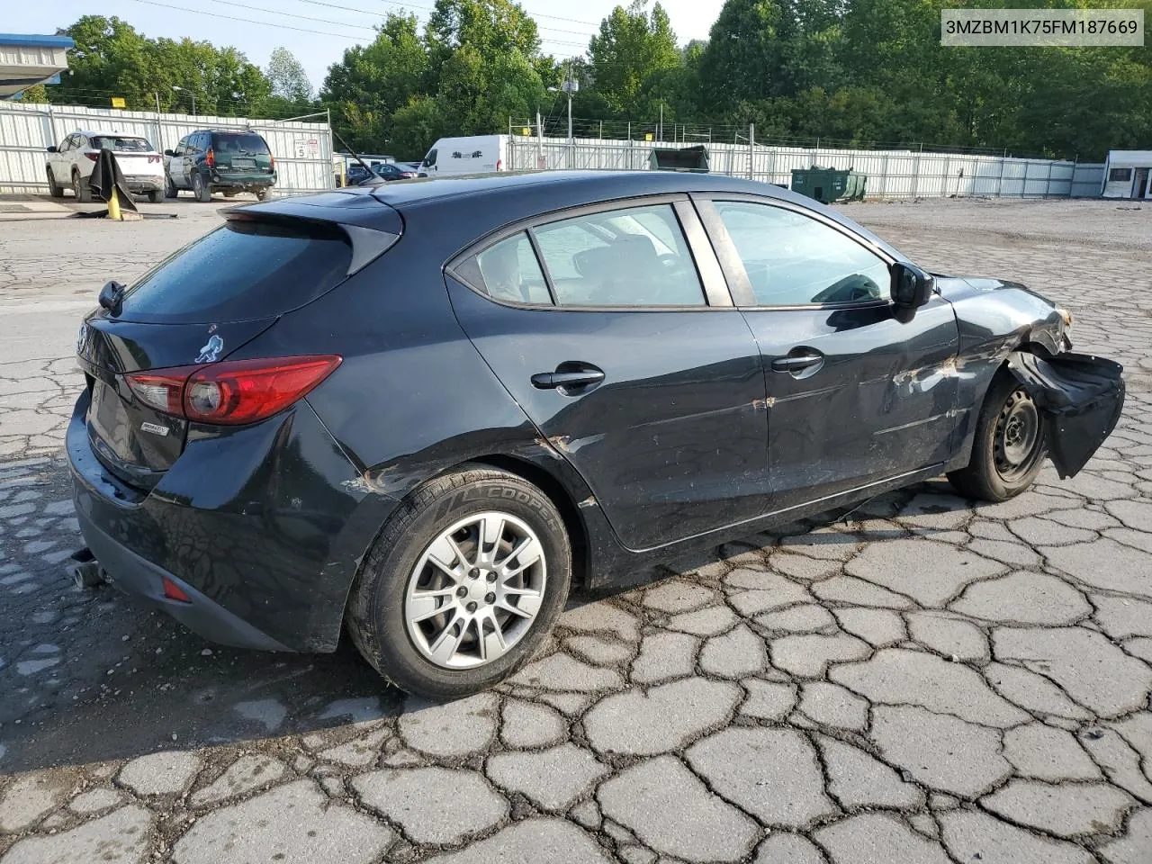 2015 Mazda 3 Sport VIN: 3MZBM1K75FM187669 Lot: 67480354