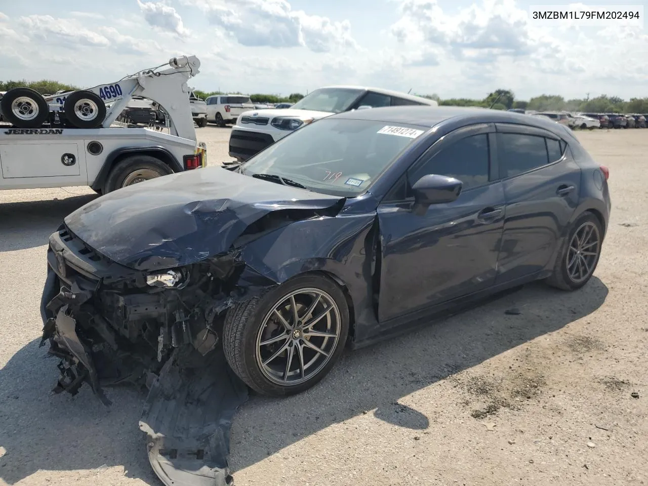 3MZBM1L79FM202494 2015 Mazda 3 Touring