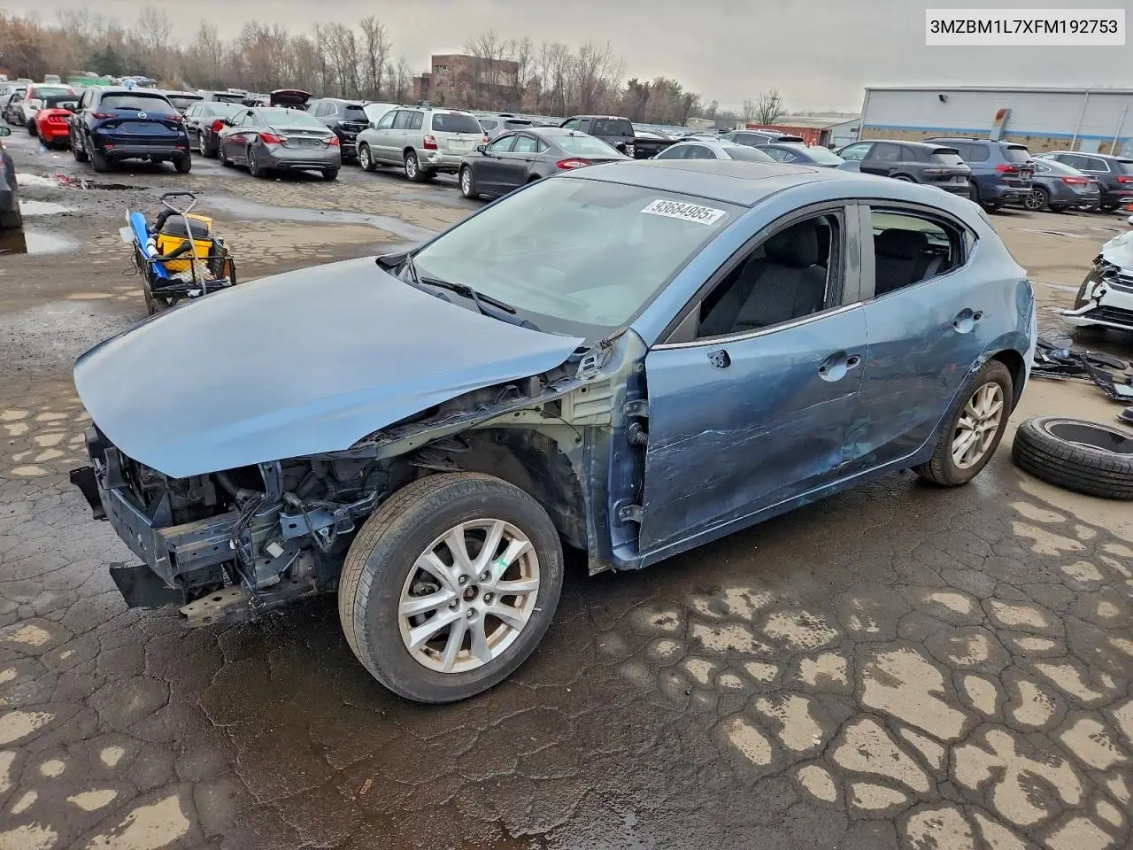 3MZBM1L7XFM192753 2015 Mazda 3 Touring