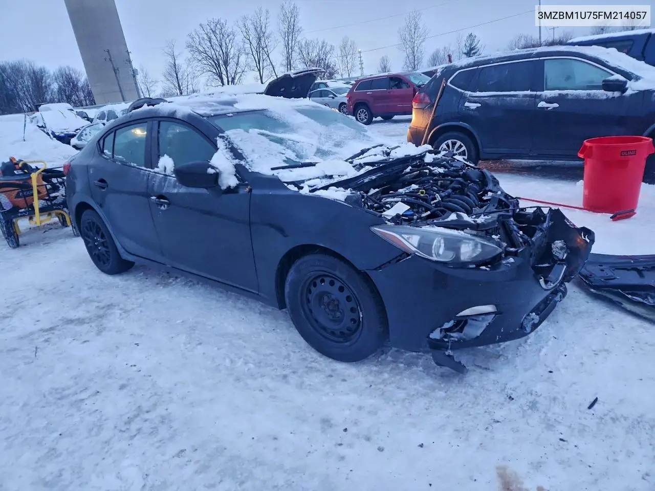 3MZBM1U75FM214057 2015 Mazda 3 Sport