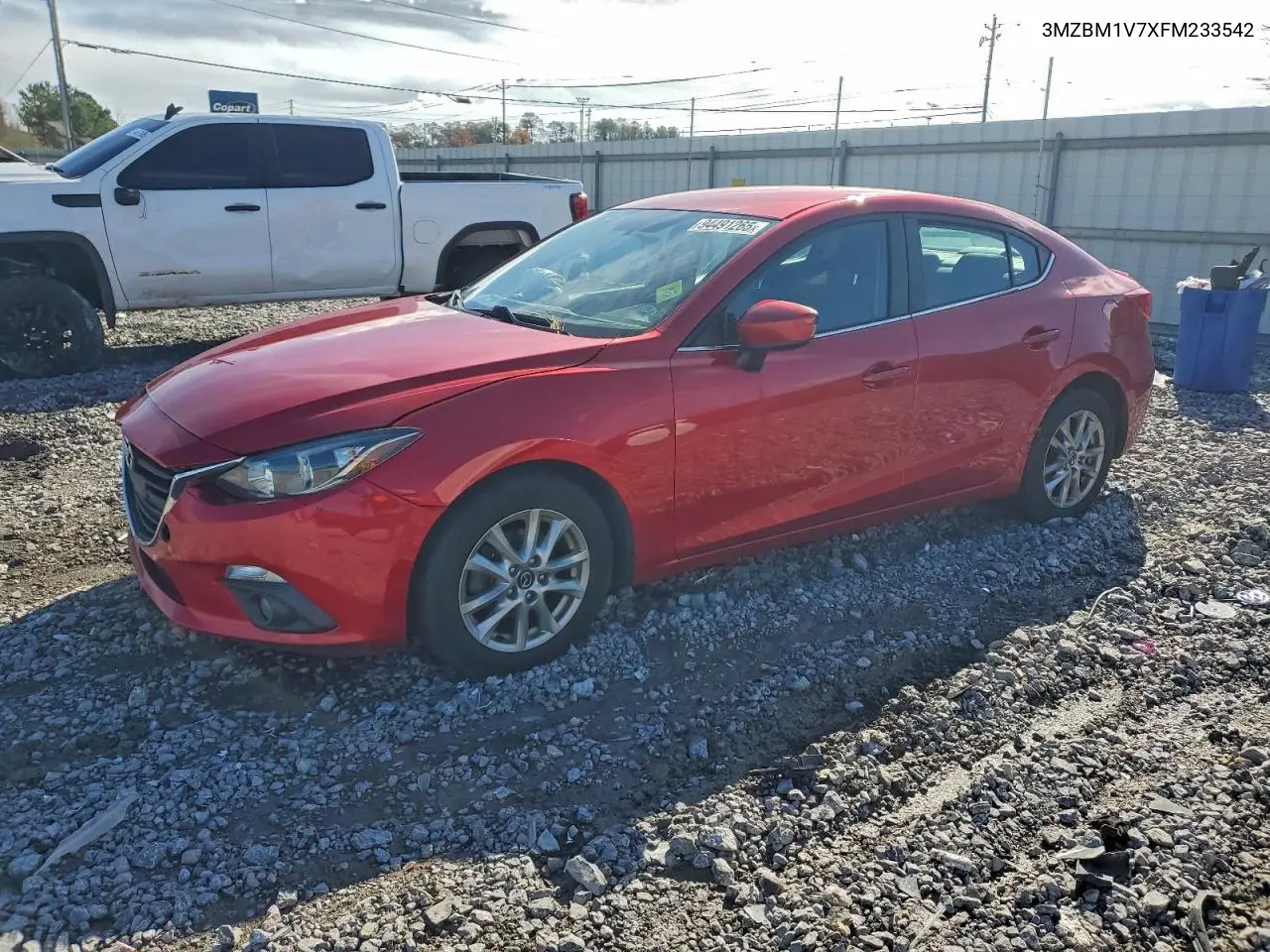 3MZBM1V7XFM233542 2015 Mazda 3 Touring