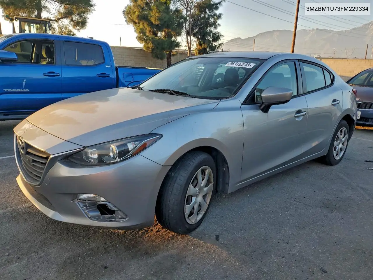 3MZBM1U73FM229334 2015 Mazda 3 Sport