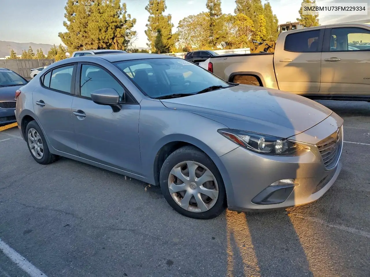 3MZBM1U73FM229334 2015 Mazda 3 Sport